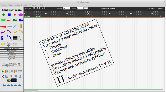 texte LibreOffice